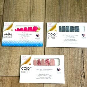 Color Street real finger nail polish strips-NEW!